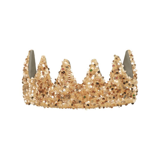 Goldene Pailletten Krone