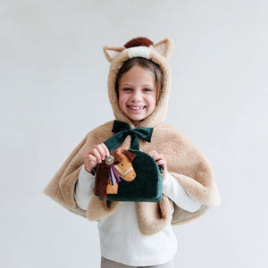 Pony Samt Kindertasche