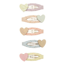 Laden Sie das Bild in den Galerie-Viewer, Dreamy Hearts Mini Haarspangen
