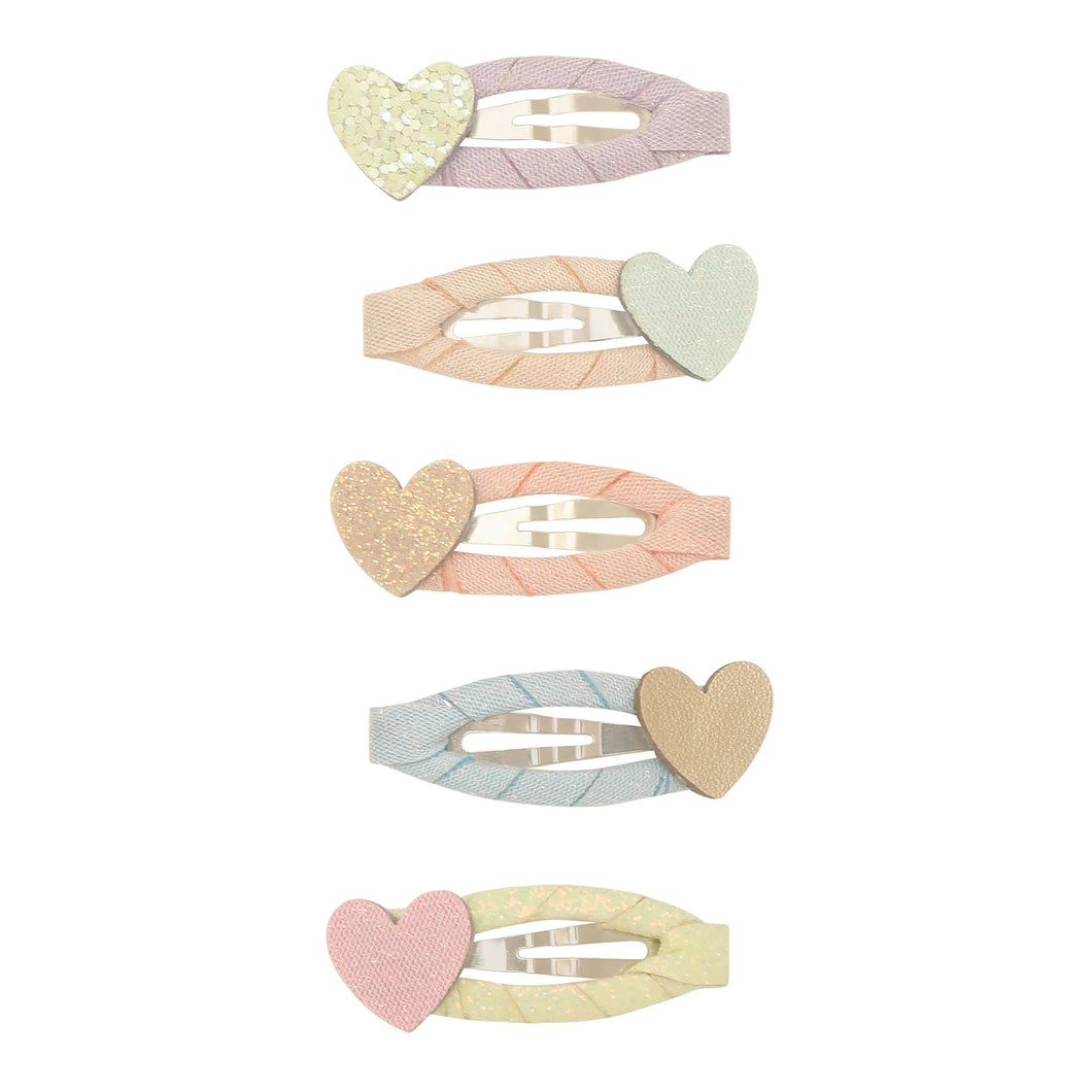 Dreamy Hearts Mini Haarspangen
