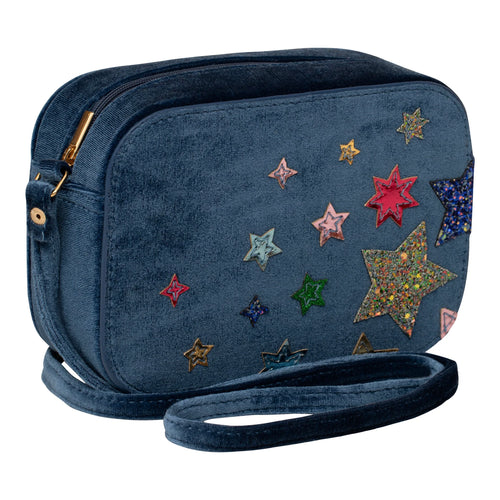 Night Sky Samt Kindertasche