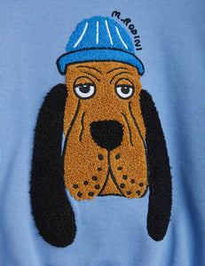 Hund Chenille Sweatshirt