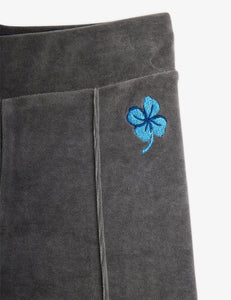 Kleeblatt Velour Schlaghose