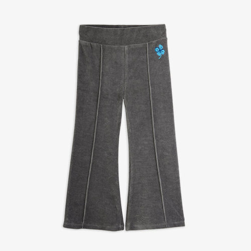 Kleeblatt Velour Schlaghose