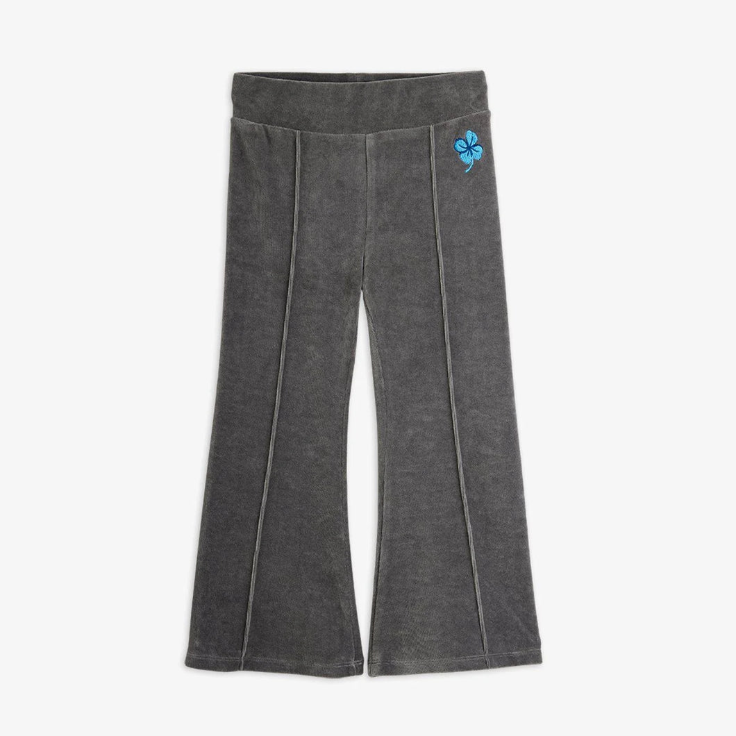 Kleeblatt Velour Schlaghose