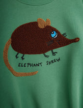 Laden Sie das Bild in den Galerie-Viewer, Elephant shrew chenille Sweathsirt