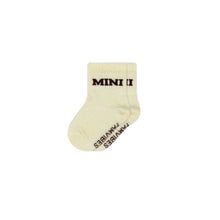 Laden Sie das Bild in den Galerie-Viewer, MINI College Wollsocken taupe