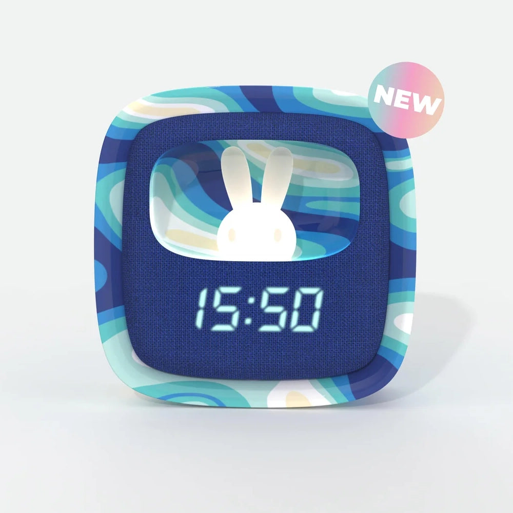 Billy Clock Blue Waves