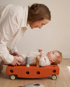 Baby-Aktivitätsset Burnt Orange / Dusty Green
