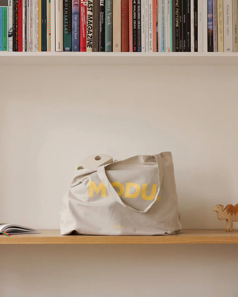 Transporttasche Modu Sand Grey / Honey Yellow
