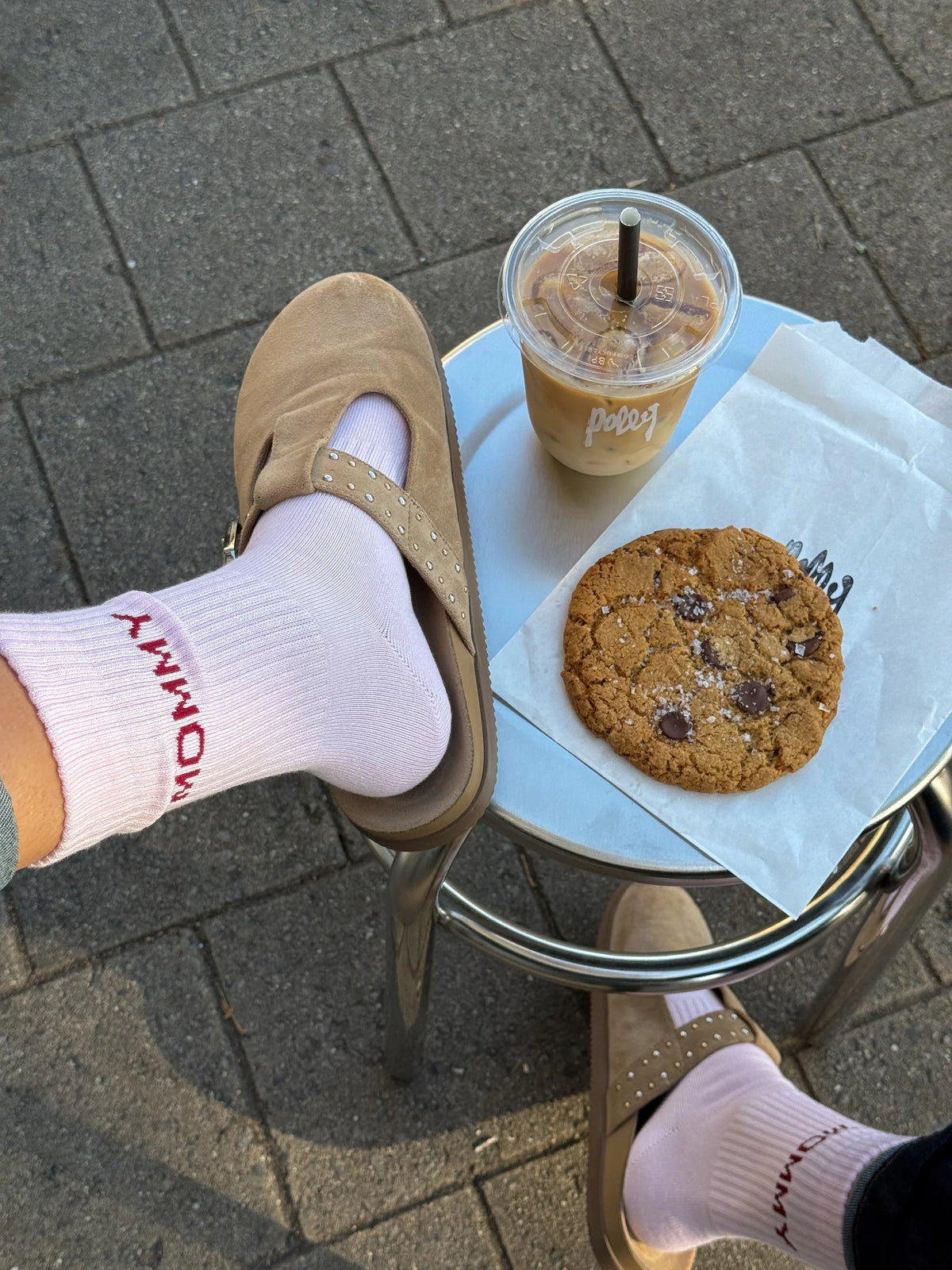 Mommy Socken Rosa