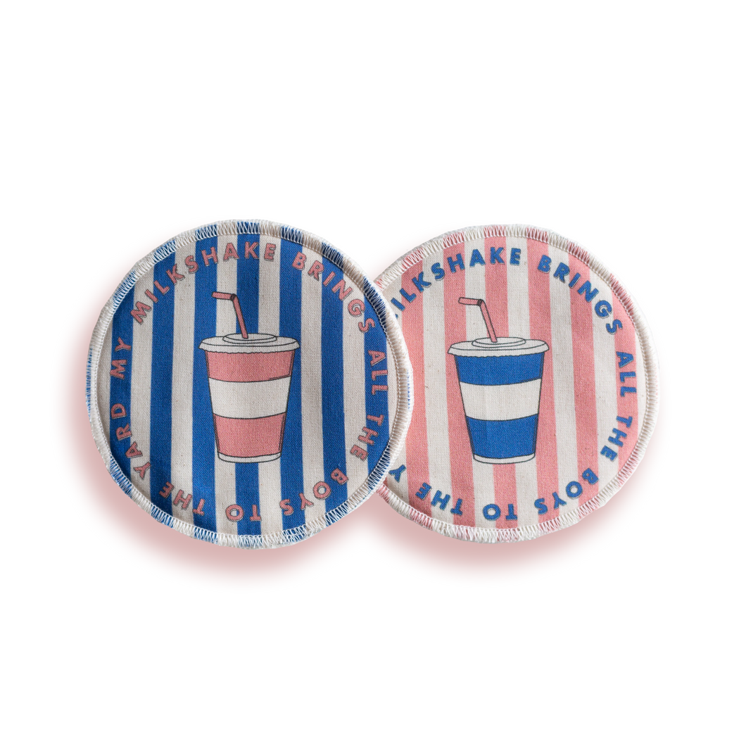 Waschbare Stilleinlagen Milkshake 1er Pack