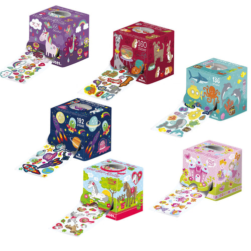 Sticker von der Rolle