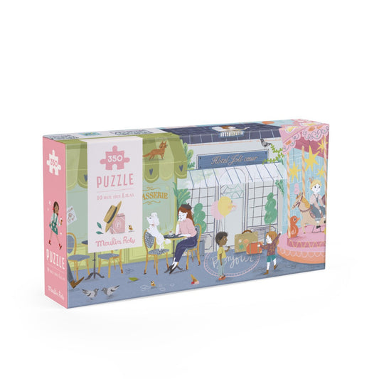 Puzzle Les Parisiennes "10 rue des Lilas" 350-teilig
