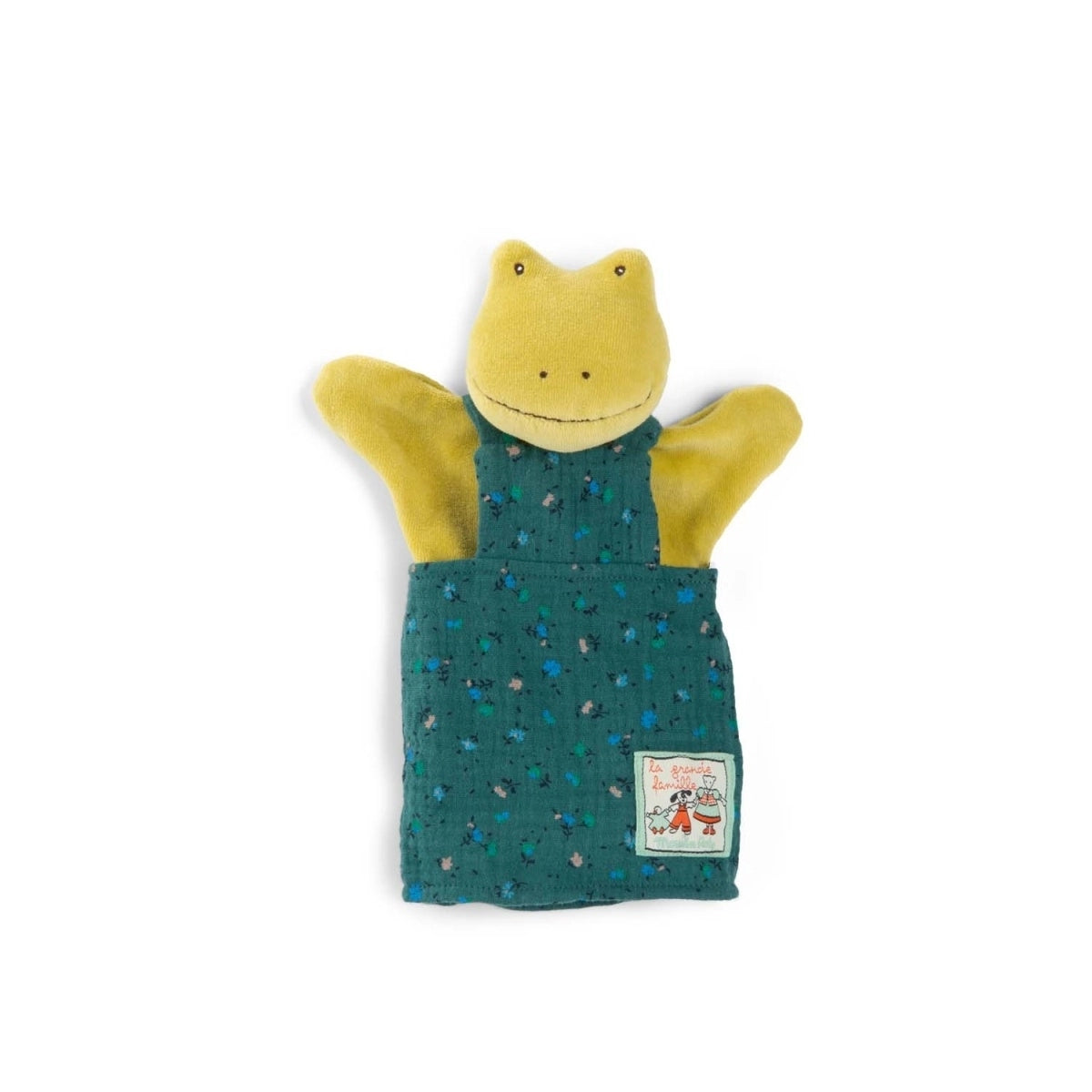 Handpuppe Frosch Perlette