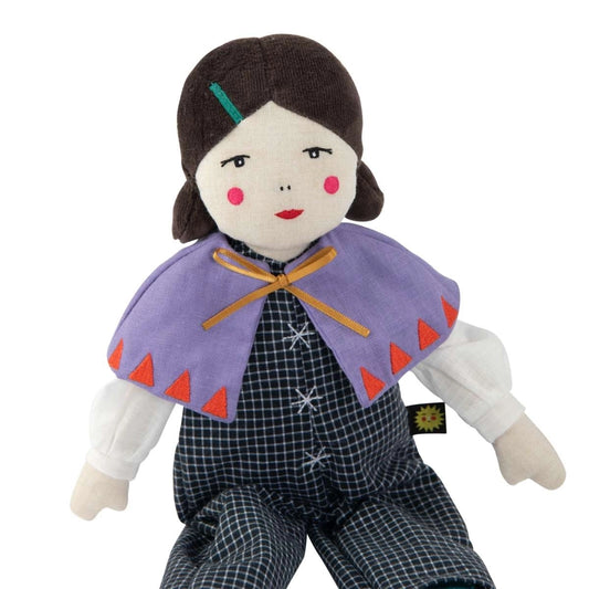 Comètes Filantes Stoffpuppe Pola