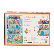 Laden Sie das Bild in den Galerie-Viewer, Puzzle Bei den Schmouks 500-teilig