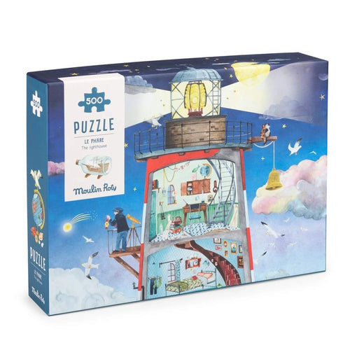 Puzzle Leuchtturm 500-teilig