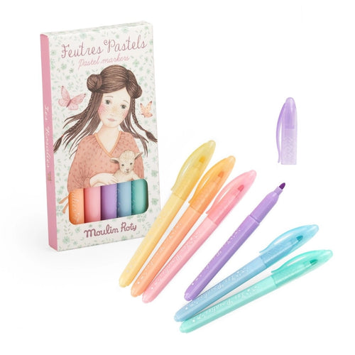 Rosalie 6 Pastell-Filzstifte