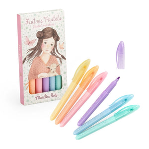 Rosalie 6 Pastell-Filzstifte