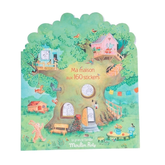 Mal- und Stickerbuch La Grande Famille