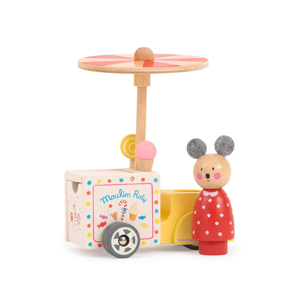 La grande famille "Eiswagen mit Figur"