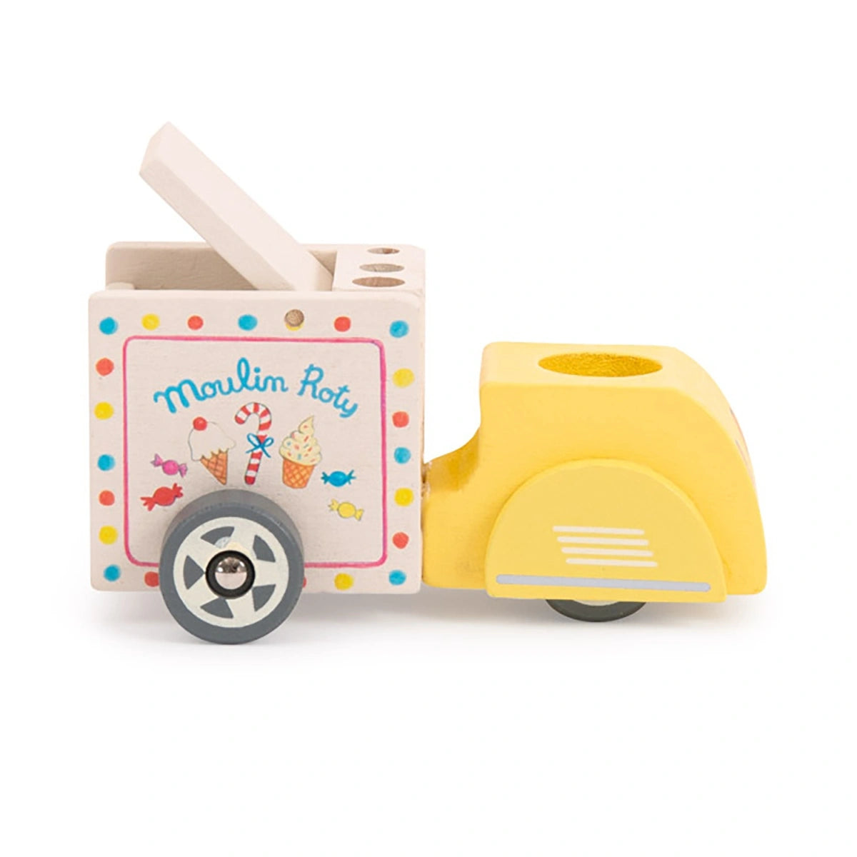 La grande famille "Eiswagen mit Figur"