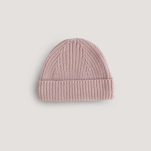 Chunky Knit Baby Beanie Blush