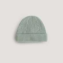 Laden Sie das Bild in den Galerie-Viewer, Chunky Knit Baby Beanie Light Mint