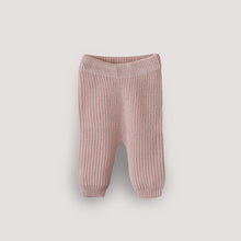 Laden Sie das Bild in den Galerie-Viewer, Chunky Knit Baby Hose Blush