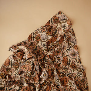 Swaddle Retro Flowers