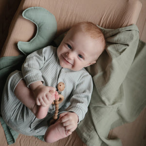 Kuscheltuch Moon Roman Green