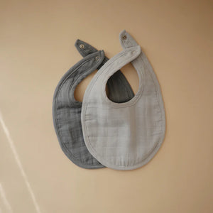 Muslin Bib Set Tradewinds/Baby Blue
