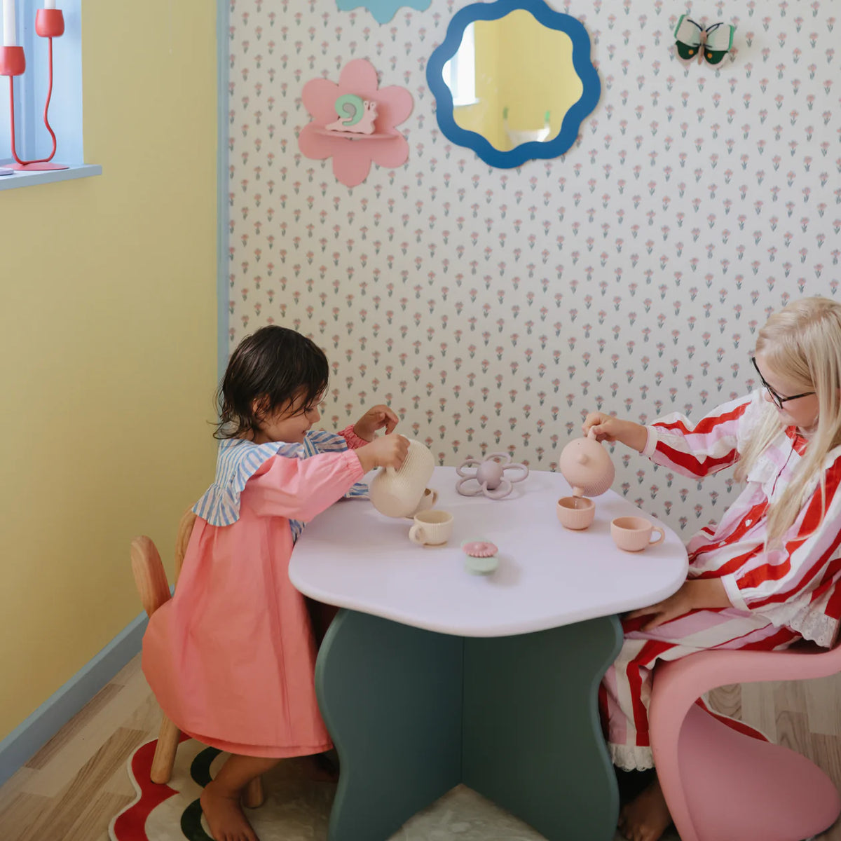 Silikon Tee-Spielset Blush