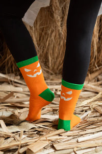 Pumpkin Glow-in-the-dark Socken