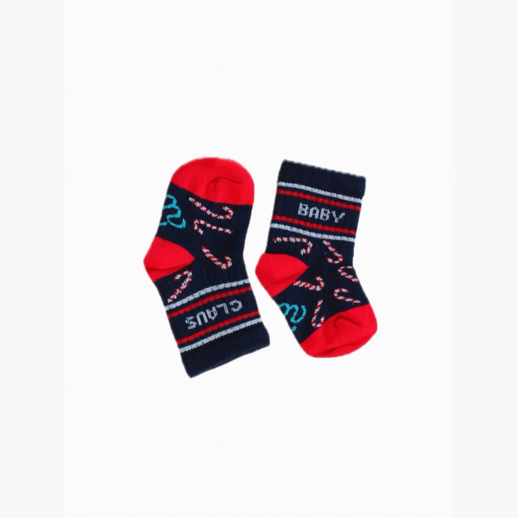 Baby Claus Socken