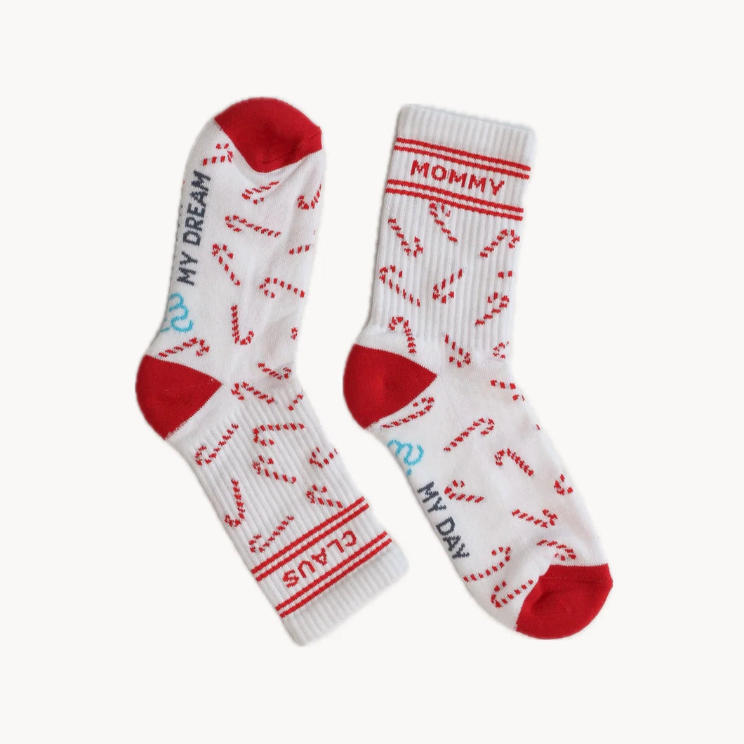 Mommy Claus Socken
