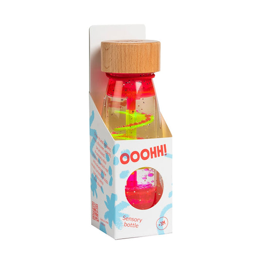 Sensorik Move Flasche Spiral Pink