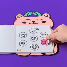 Laden Sie das Bild in den Galerie-Viewer, Montessori Sticker-Buch "Emotionen"