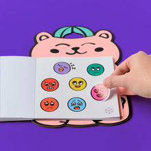 Laden Sie das Bild in den Galerie-Viewer, Montessori Sticker-Buch "Emotionen"