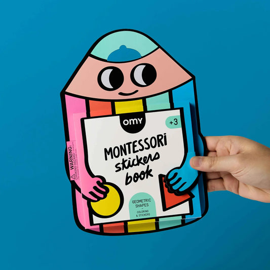 Montessori Sticker-Buch "Geometrische Formen"