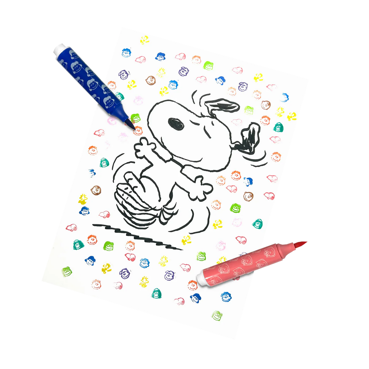 OOLY x Peanuts Doppelseitige Stempelmarker
