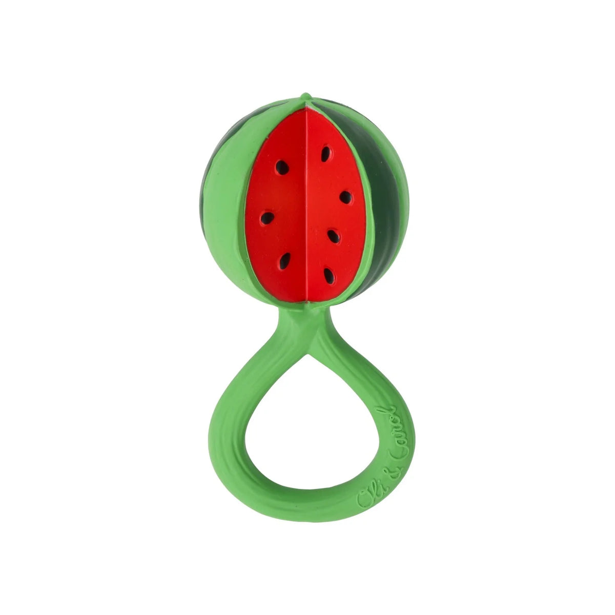 Zahnungshilfe und Rassel "Wassermelone"