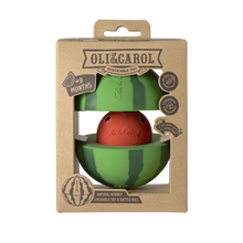 Laden Sie das Bild in den Galerie-Viewer, Watermelon Steckspiel &amp; Rassel Ball