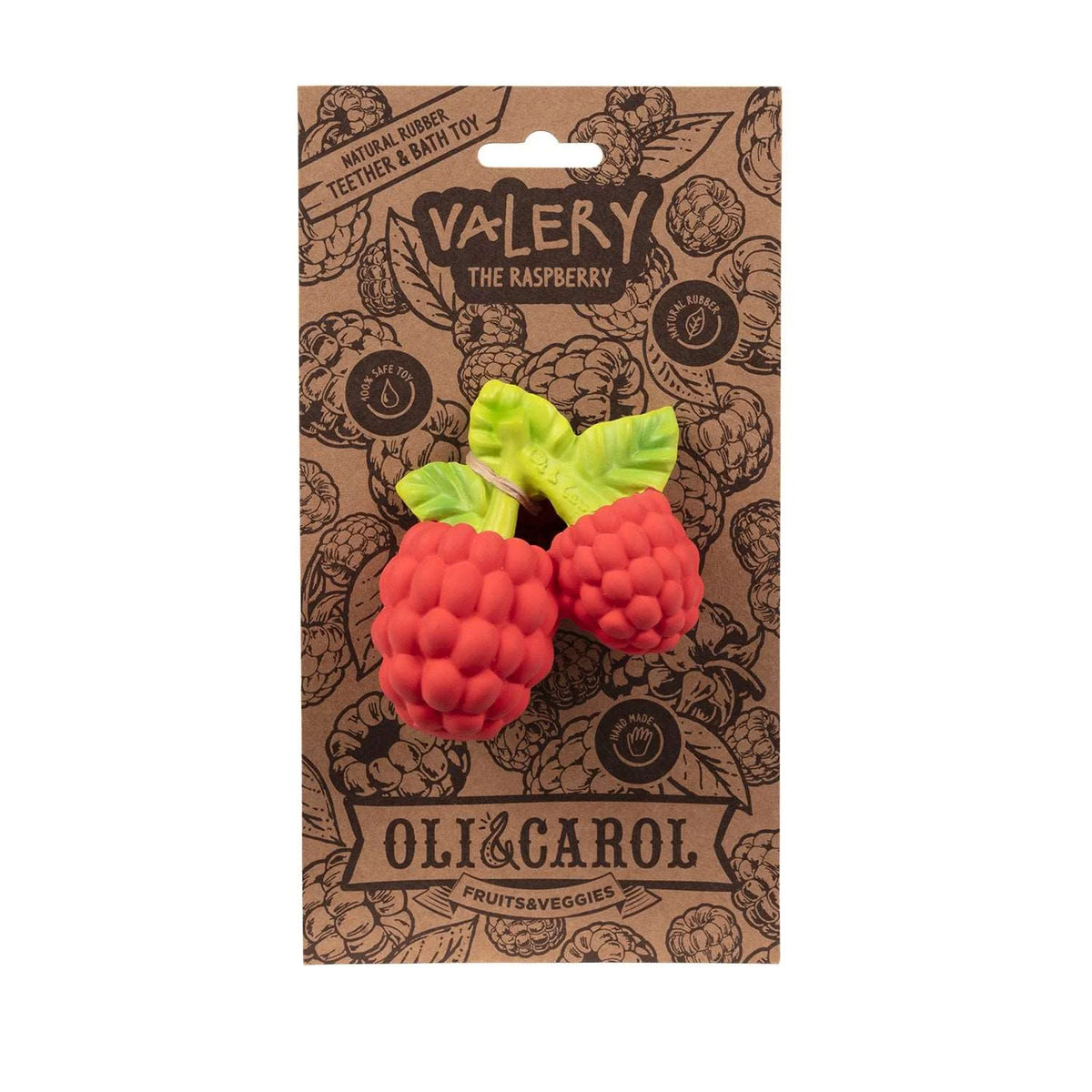 Zahnungshilfe Himbeere "Valery the Raspberry"