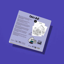 Laden Sie das Bild in den Galerie-Viewer, Ausmalbuch Cozy Art "Tiny House"