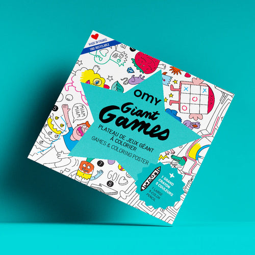 Großes Ausmalposter Games