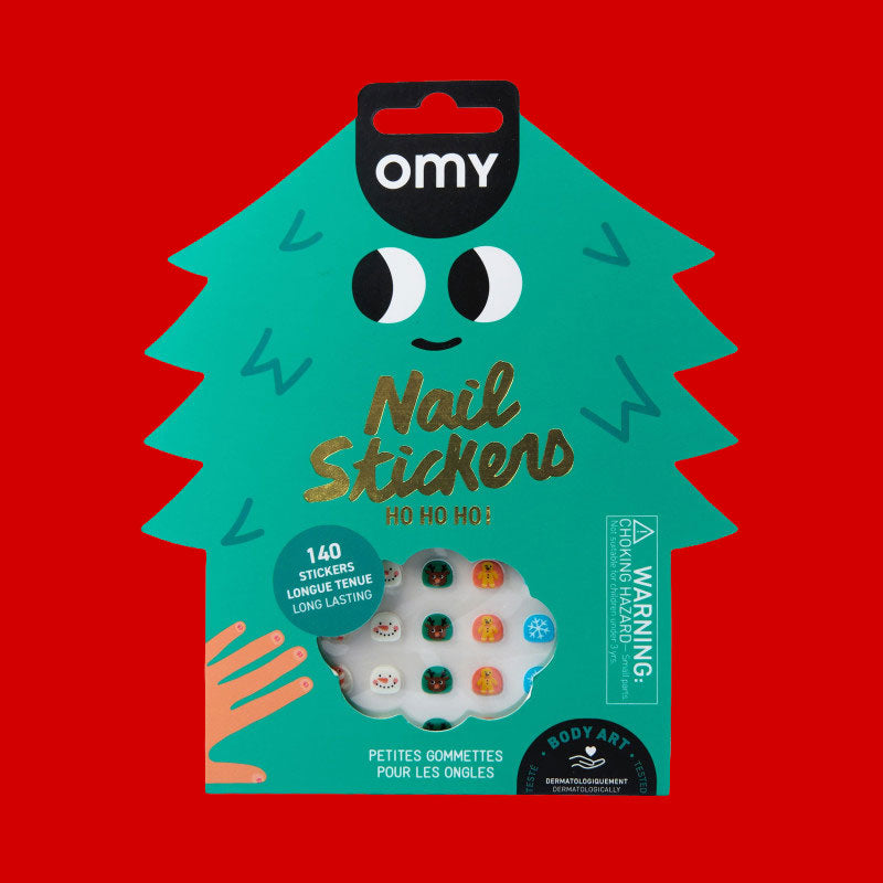 Ho Ho Ho Nagelsticker