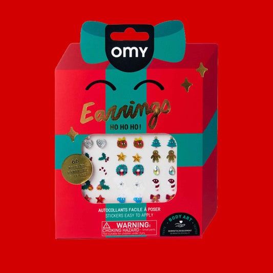 Ho Ho Ho Ohrsticker