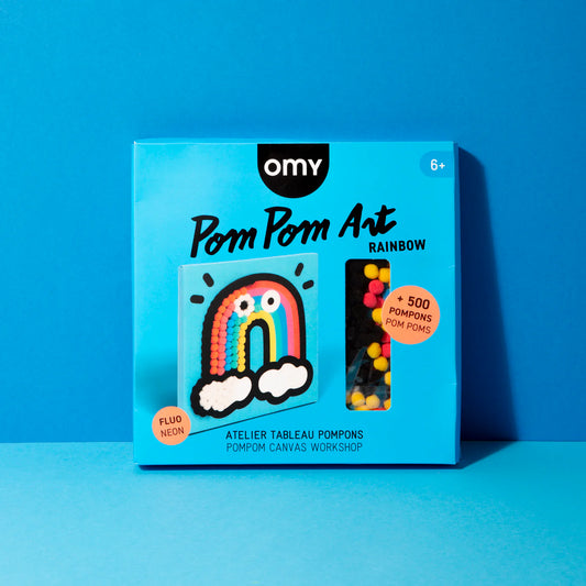 Pom Pom Art Rainbow